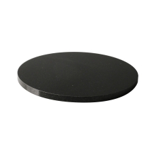 7.875 Round Black Granite Base