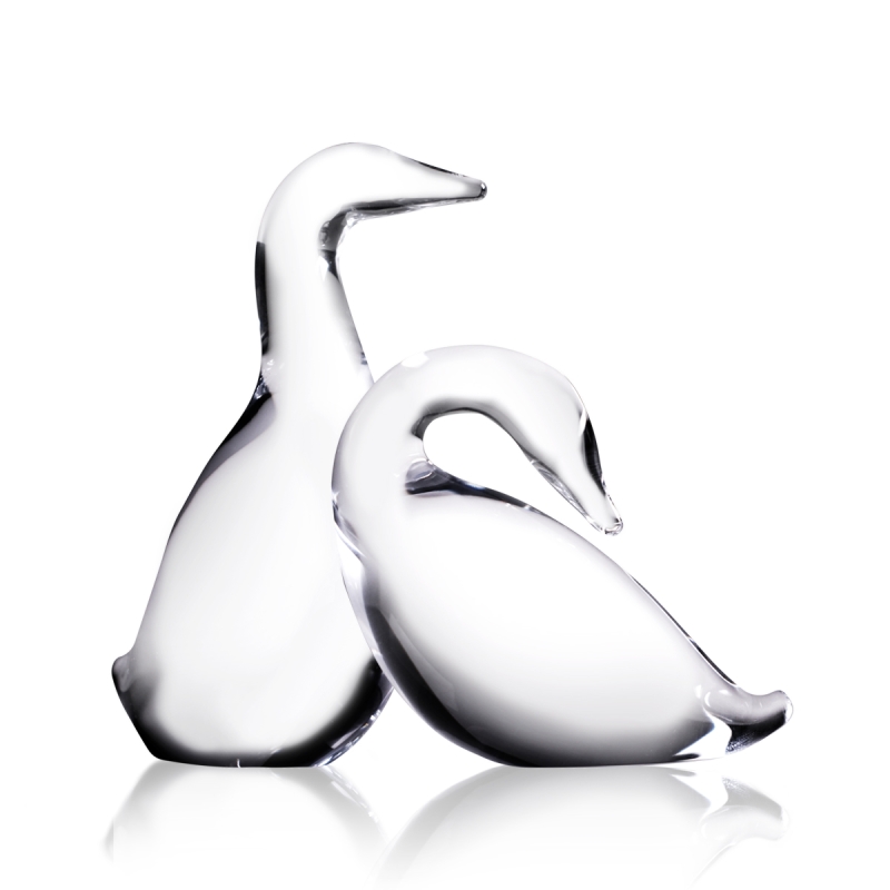 Preening Goose & Gander Set