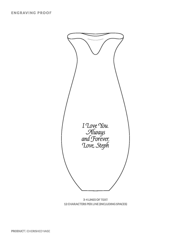 Cherished Heart Vase