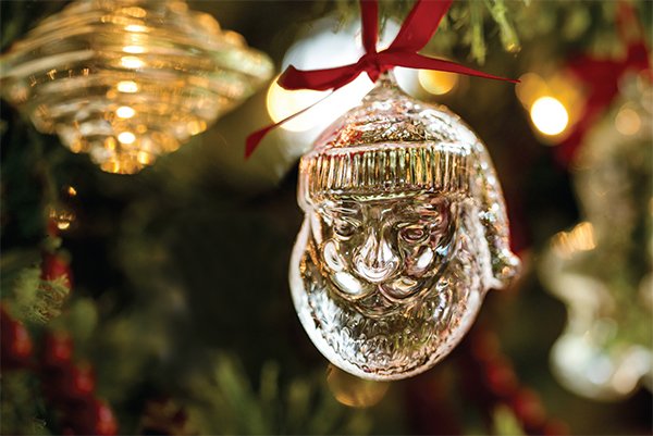 Santa Ornament