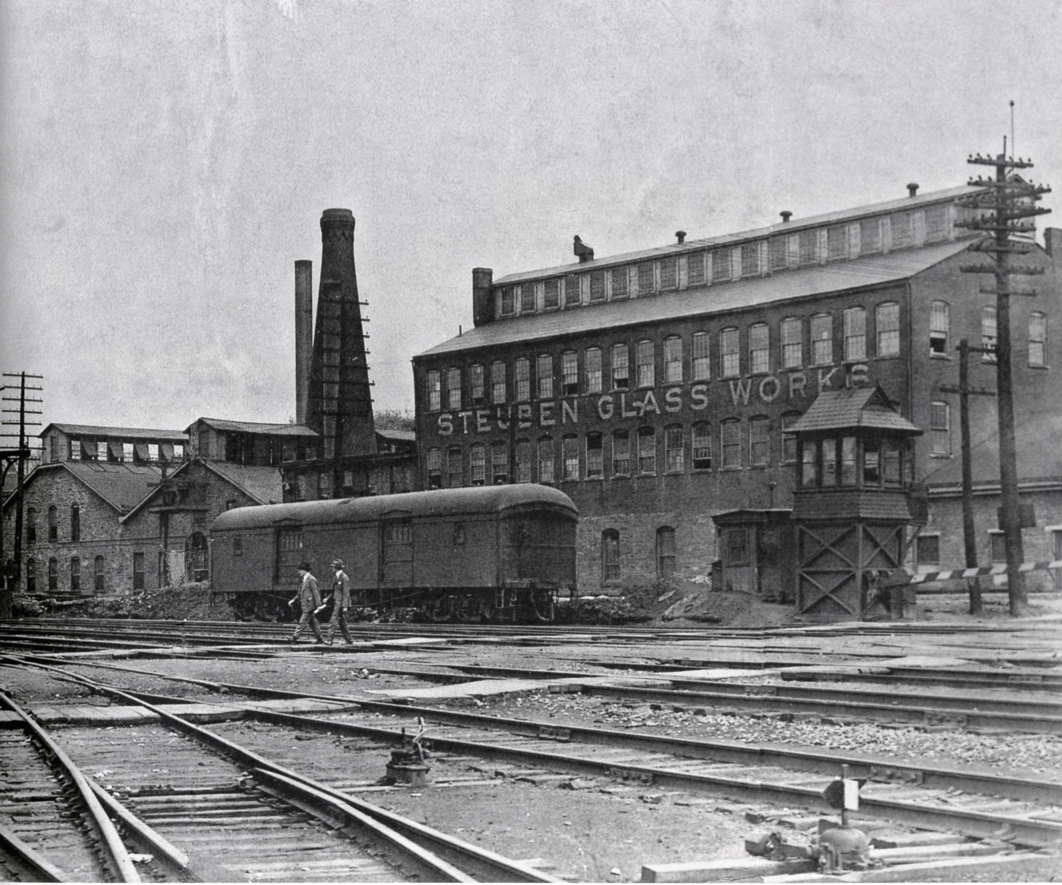 Steuben Glass Works circa 1918